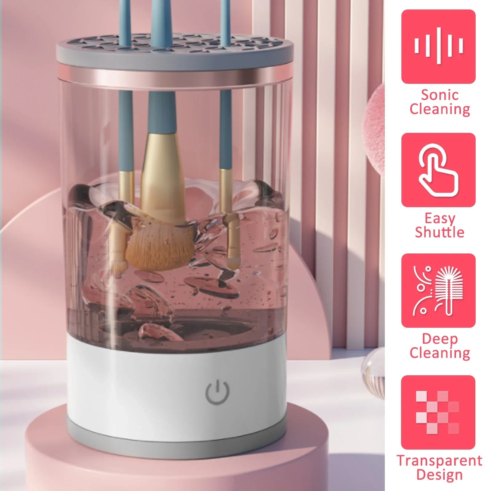 Automatic Makeup Brush Cleaner & Dryer – RihlaLuxe