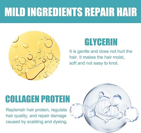 Smooth, frizz-free hair result using cream