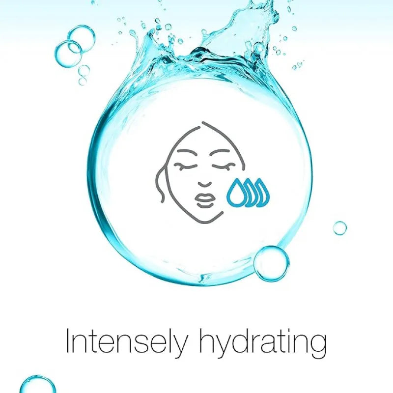 Applying Neutrogena Hydro Boost Water Gel on face