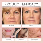 Woman using overnight collagen mask for radiant morning skin