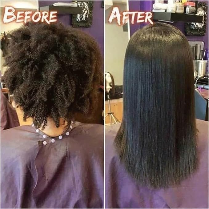 Portable travel-friendly straightening comb