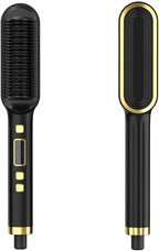 Professional salon-quality straightener brush